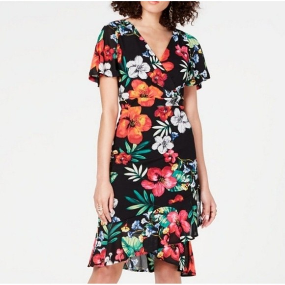 Thalia Sodi Floral Dress Size XL - Picture 1 of 9